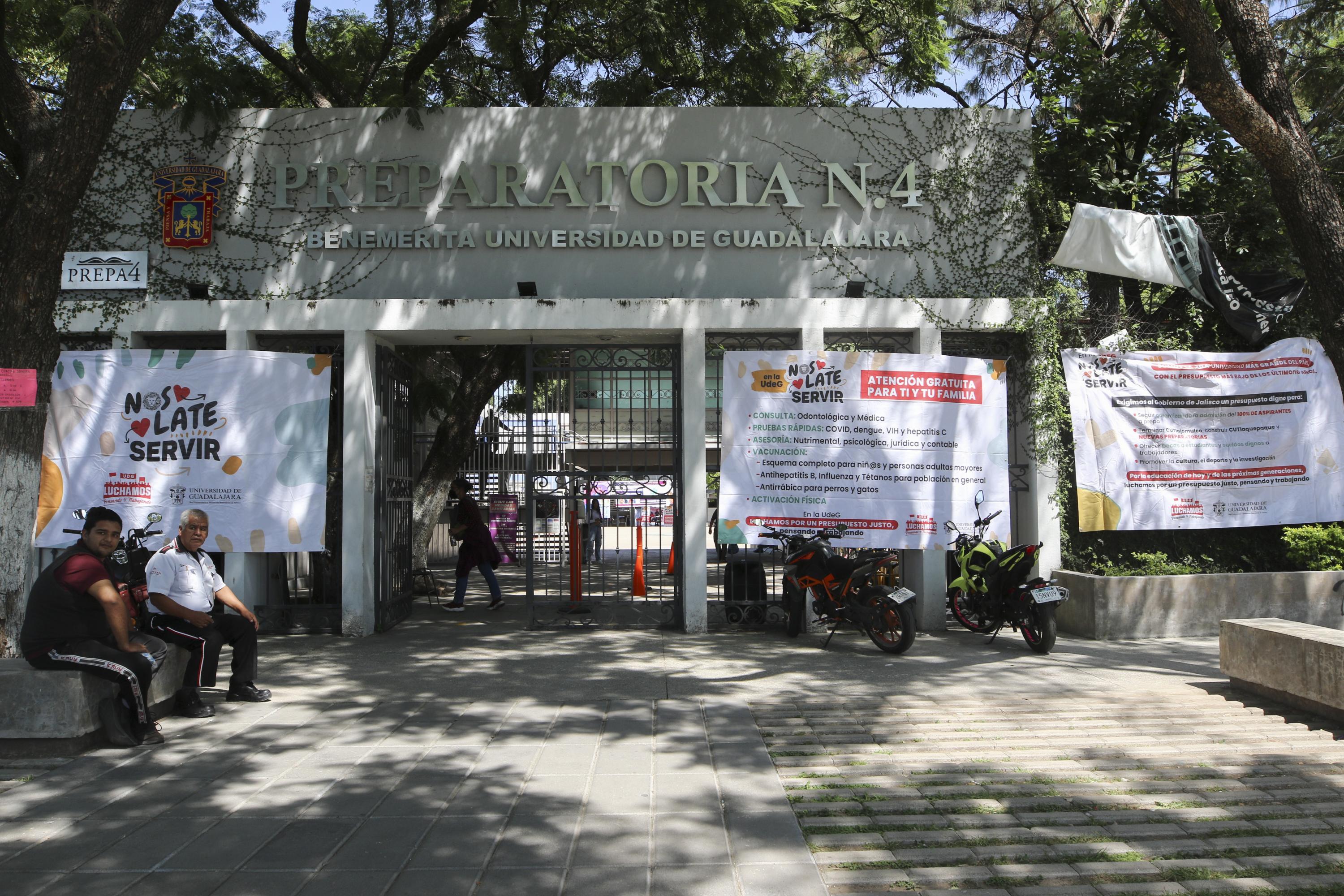 Fachada del plantel