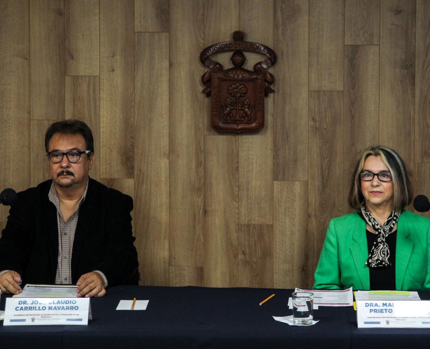 Autoridades del evento en rueda de prensa