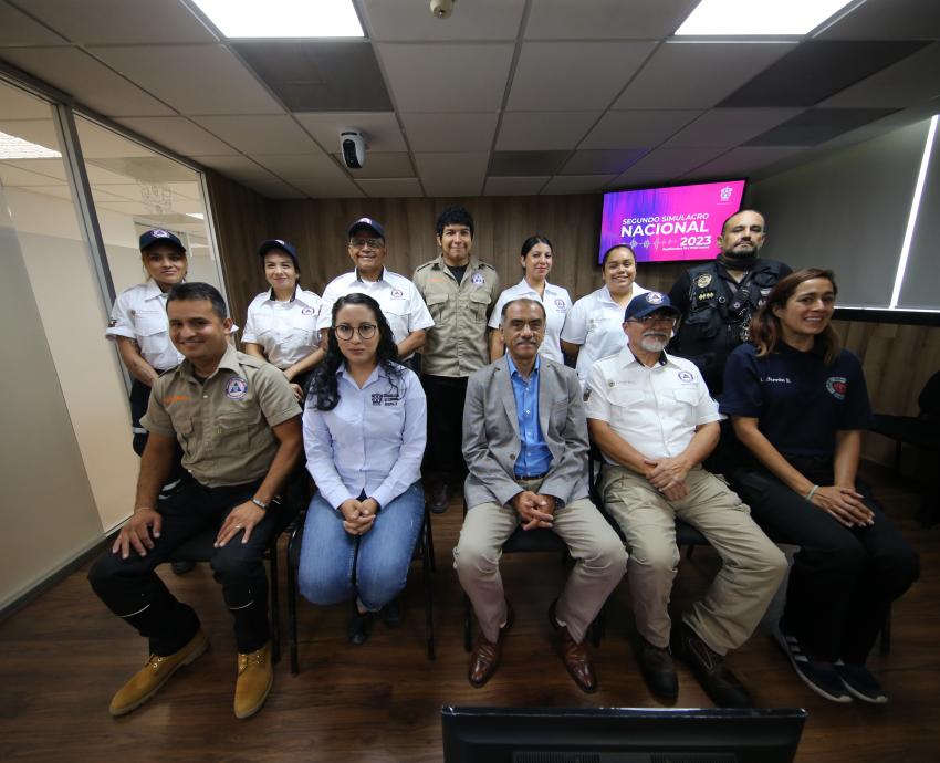 Autoridades del evento en rueda de prensa