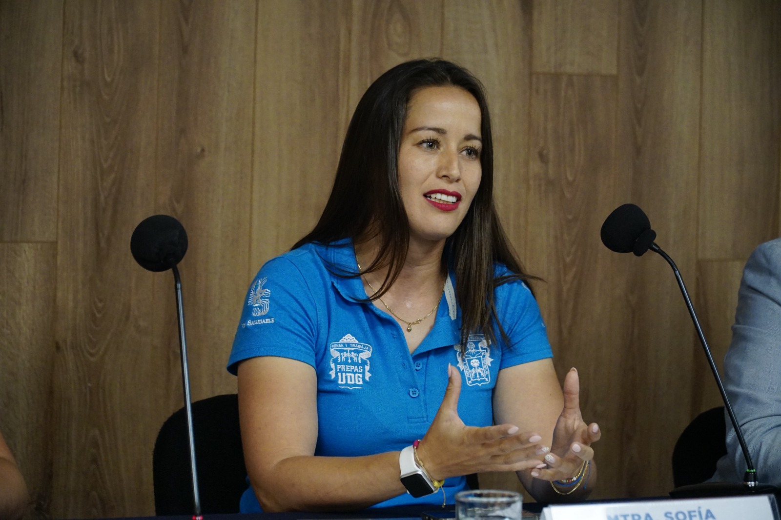 Autoridades del evento en rueda de prensa