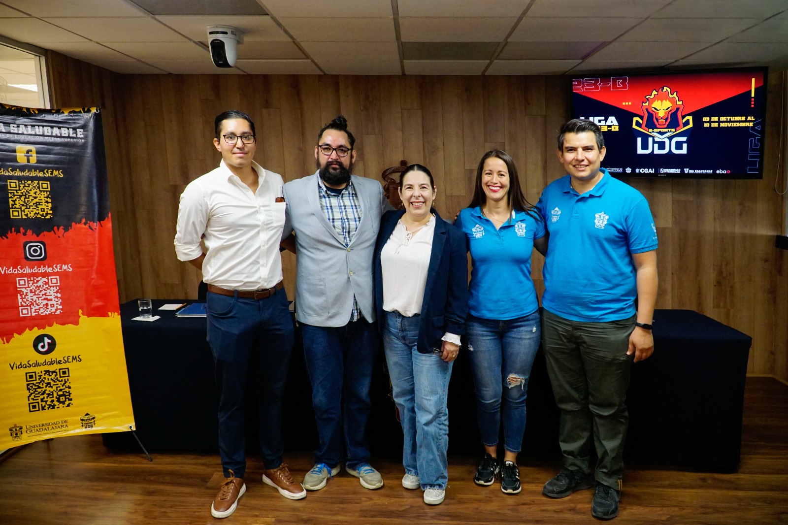 Autoridades del evento en rueda de prensa
