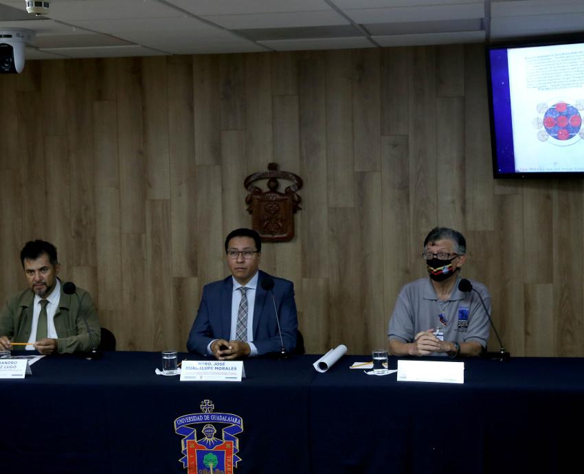 Autoridades del evento en rueda de prensa