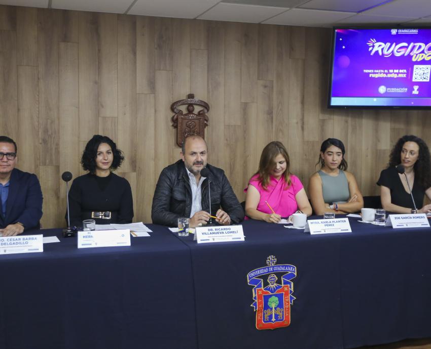 Autoridades del evento en rueda de prensa