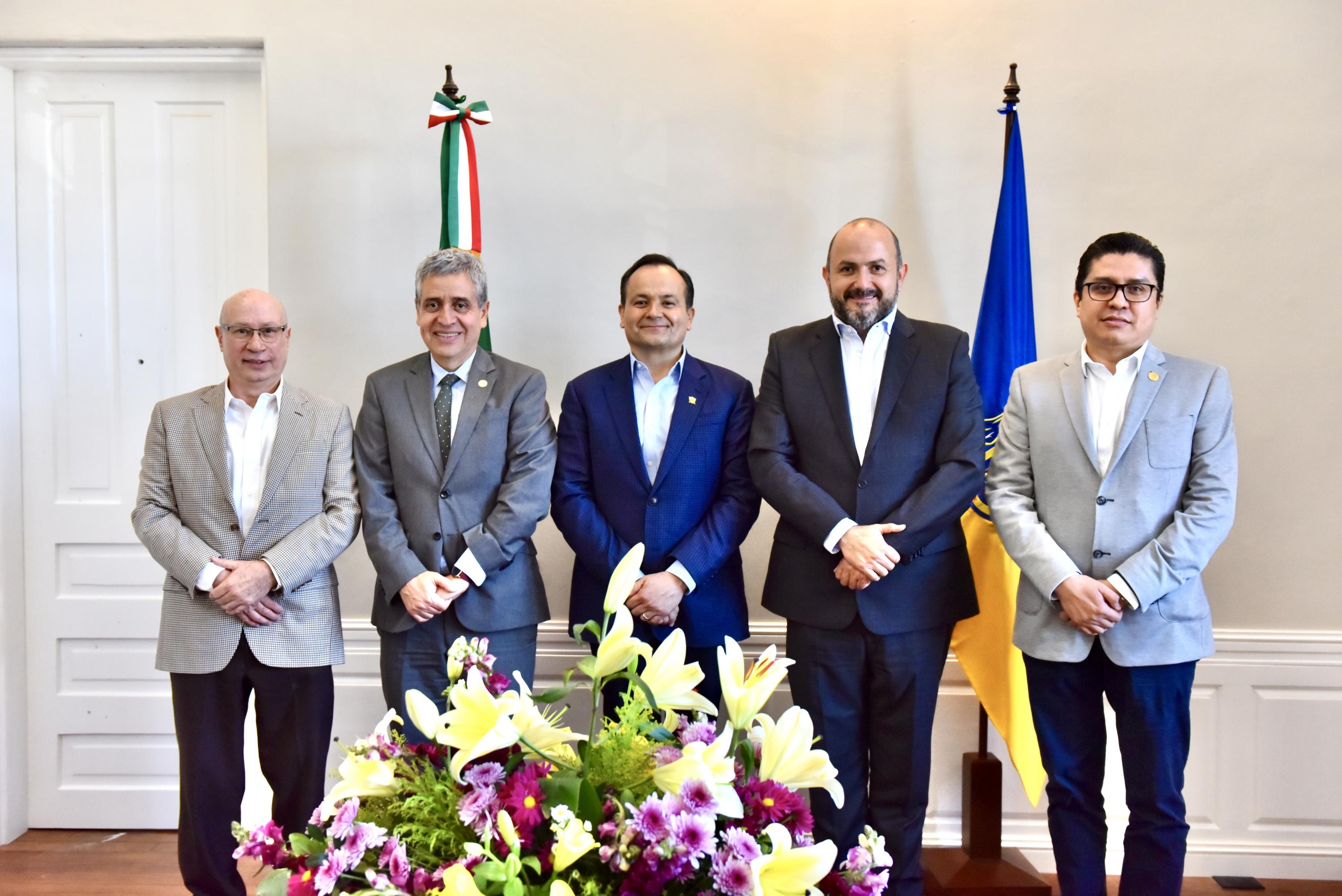 Autoridades del evento
