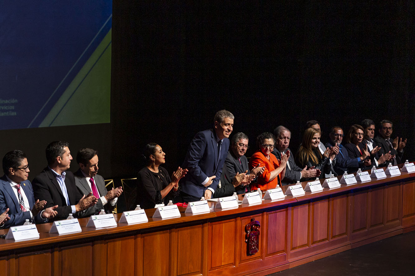 Autoridades del evento