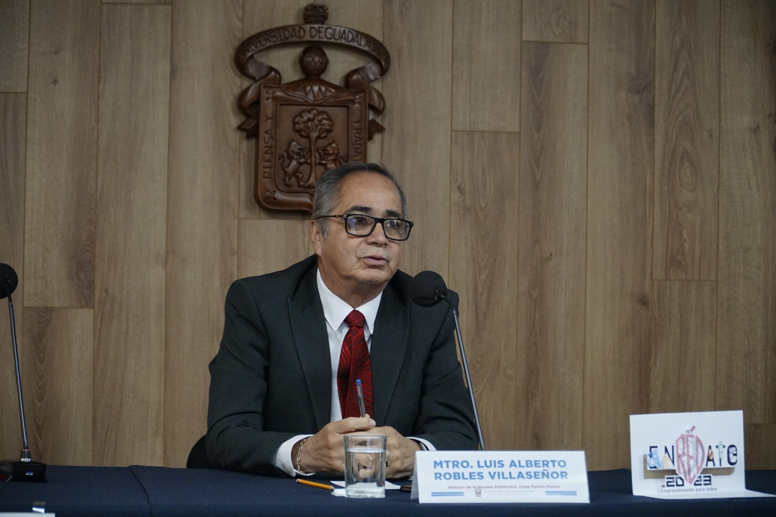Autoridades del evento en rueda de prensa