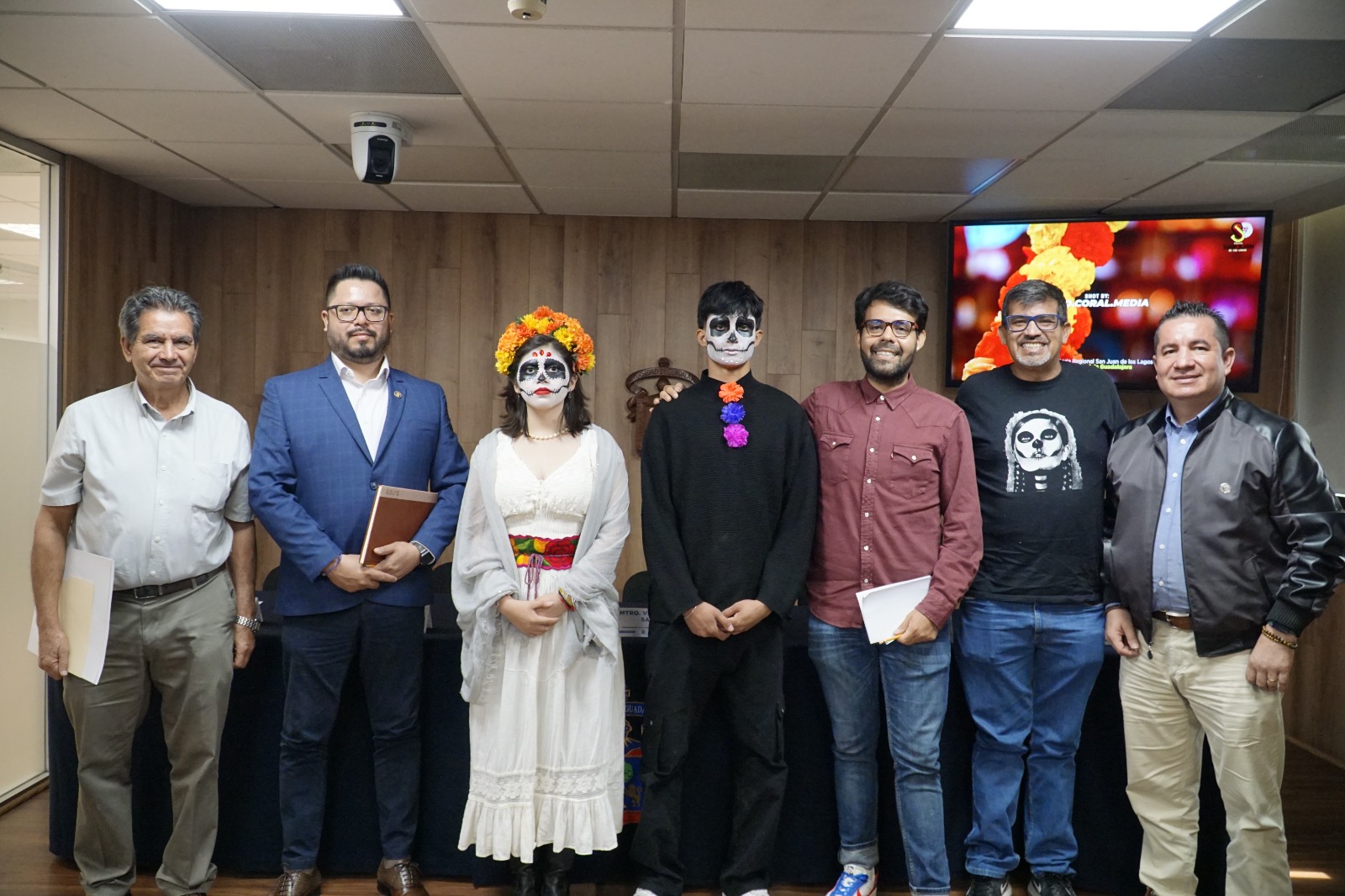 Autoridades del evento en rueda de prensa