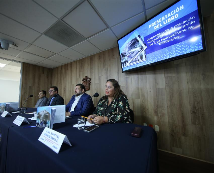 Autoridades del evento en rueda de prensa