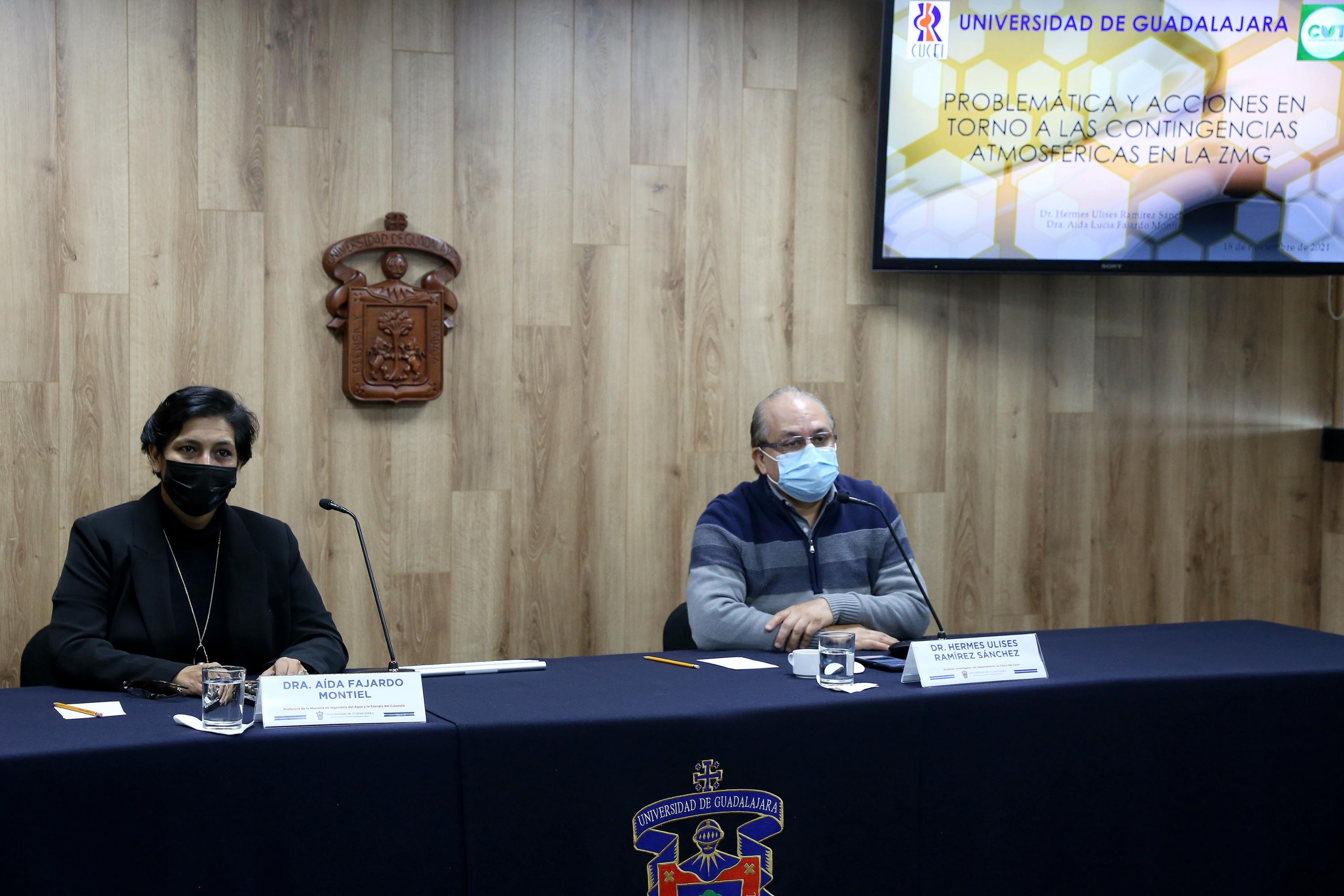 Autoridades del evento en rueda de prensa