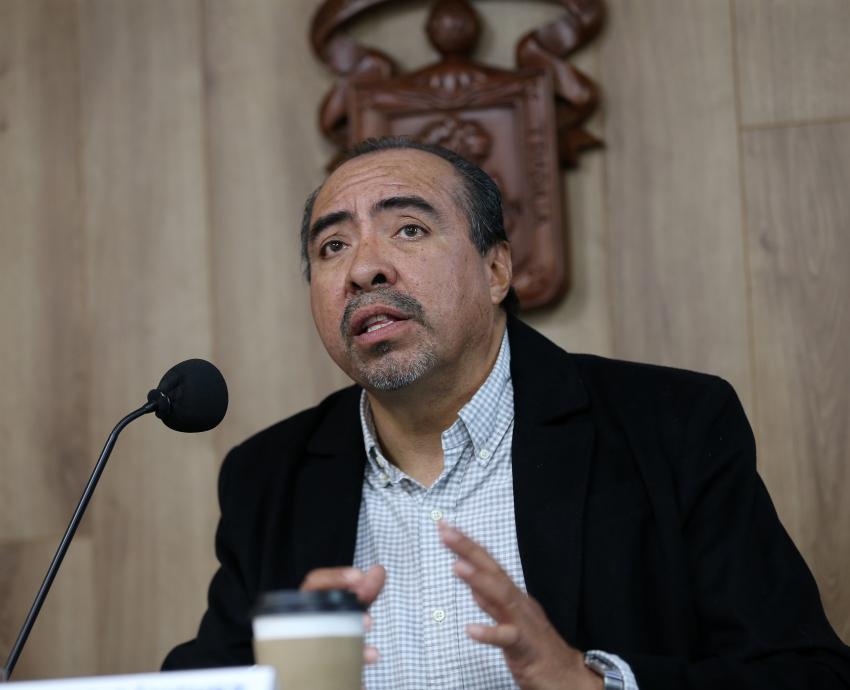 Autoridades del evento en rueda de prensa
