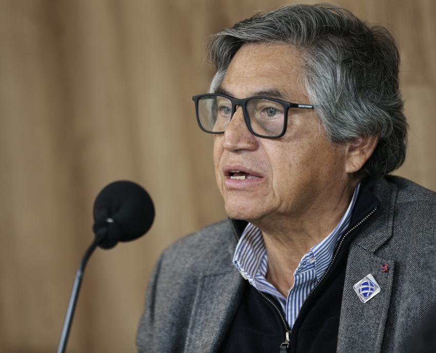 Autoridades del evento en rueda de prensa
