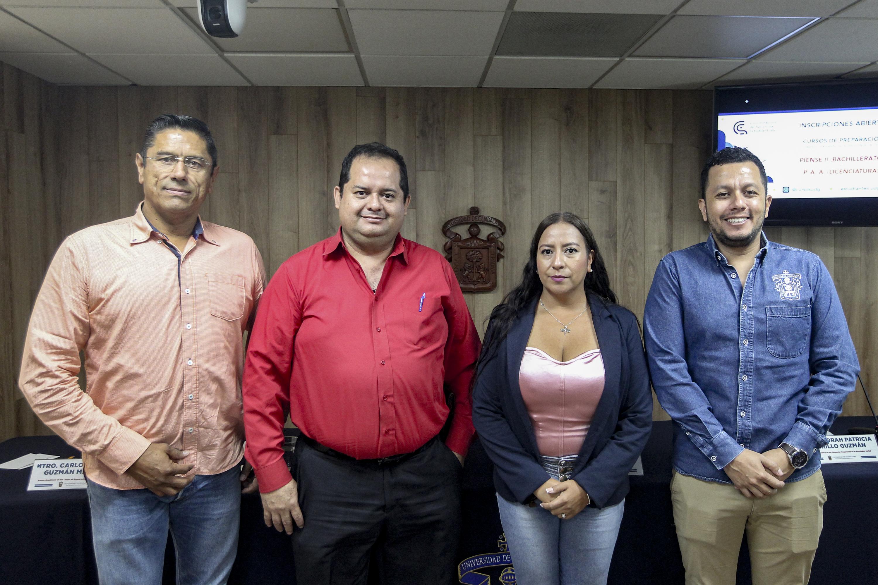 Autoridades del evento en rueda de prensa