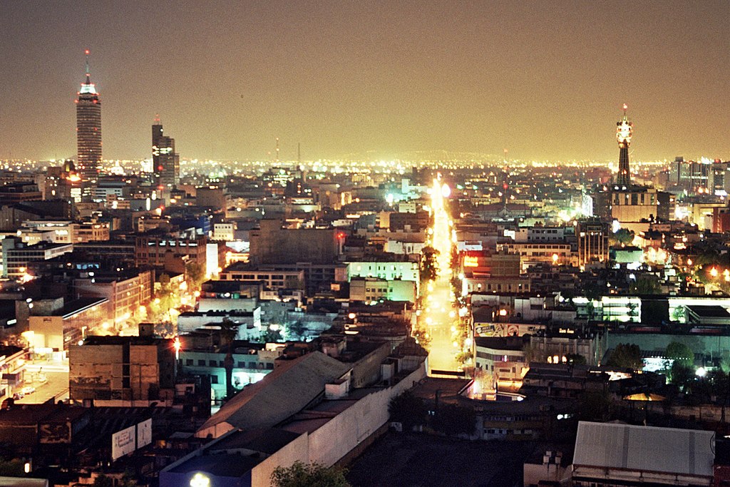Toma panoramica de una ciudad