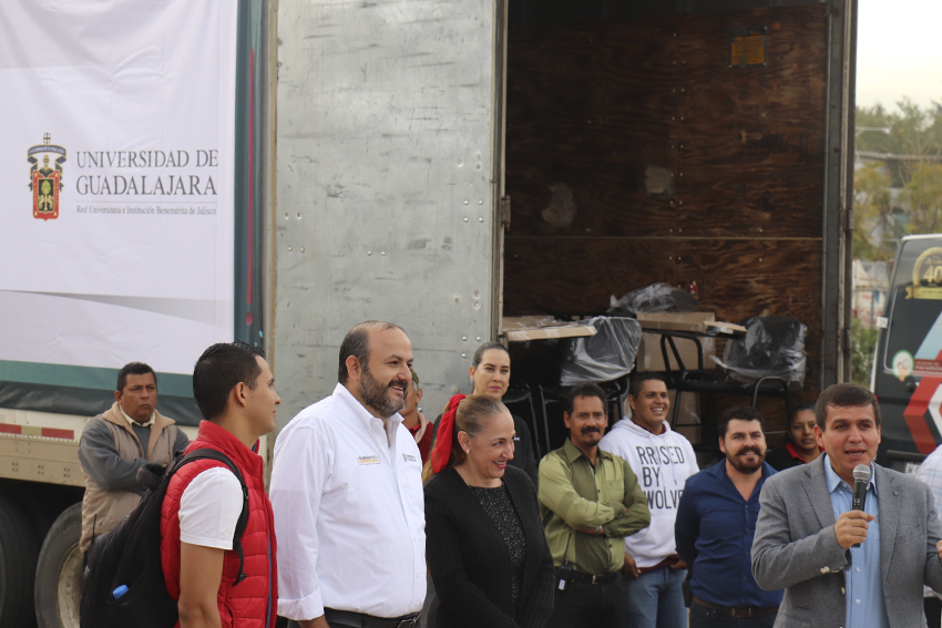 Autoridades del evento