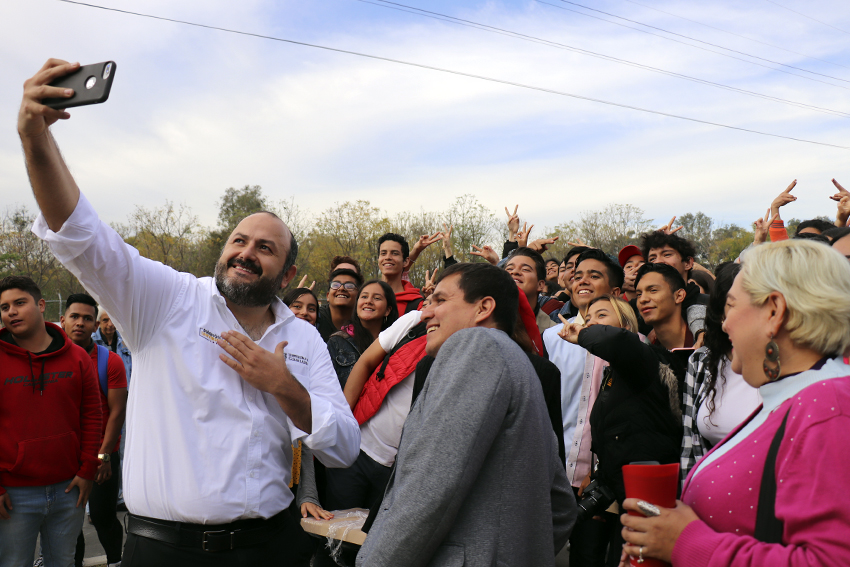 Autoridades del evento
