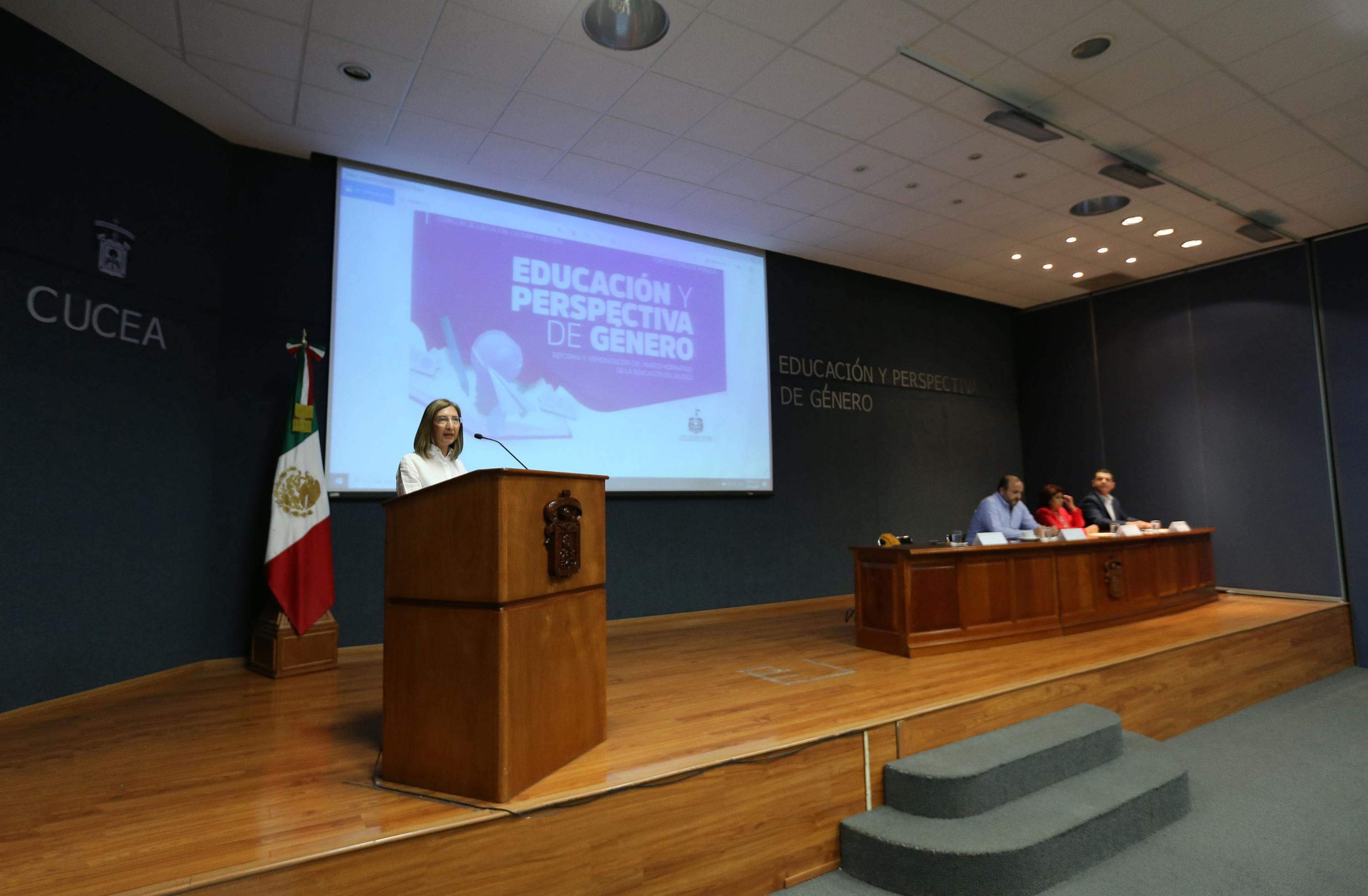 Autoridades del evento