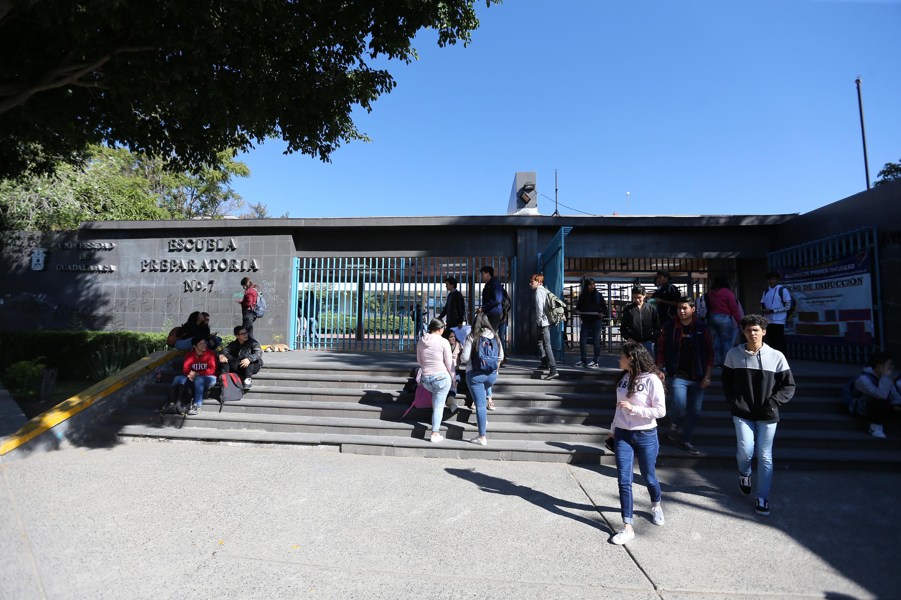 Fachada del plantel