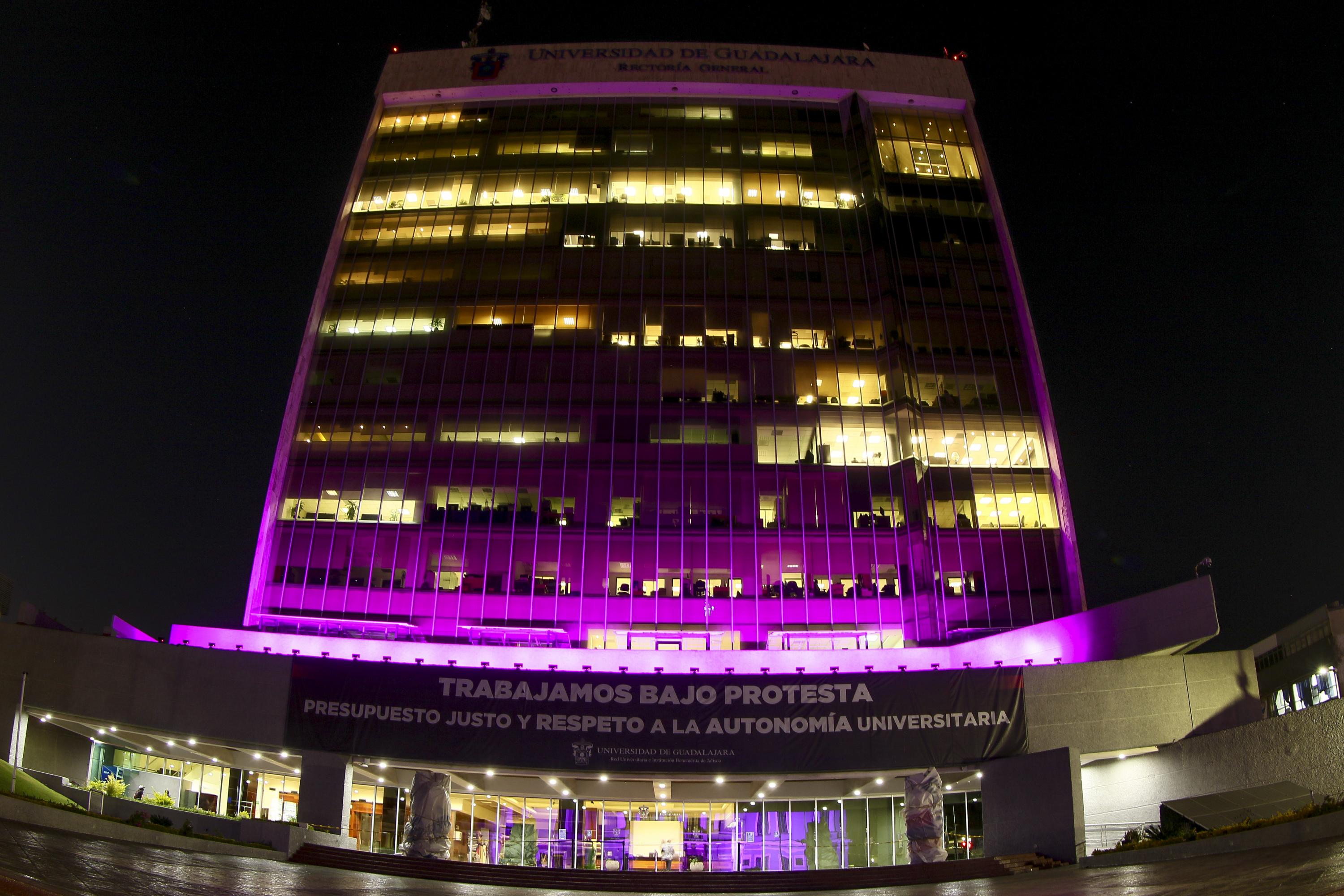 Fachada Edificio de Rectoría General de la Universidad de Guadalajara