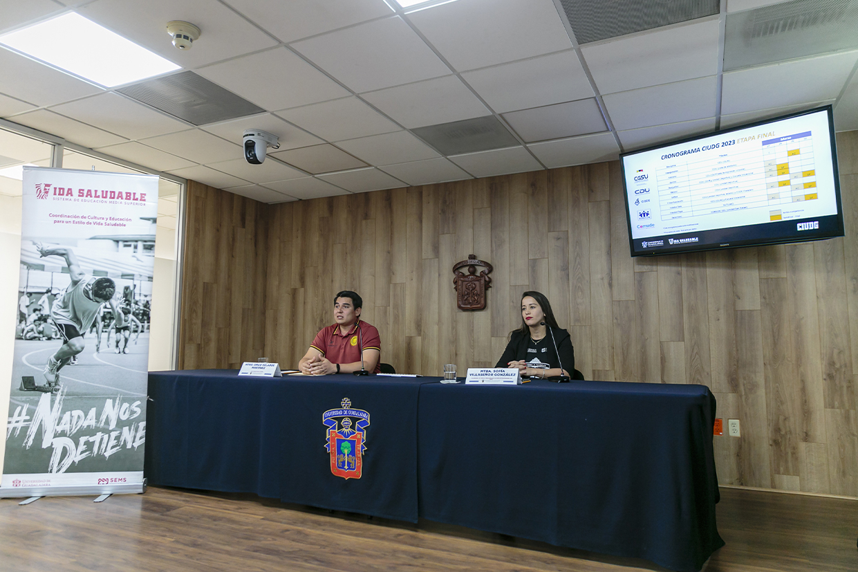 Autoridades del evento en rueda de prensa