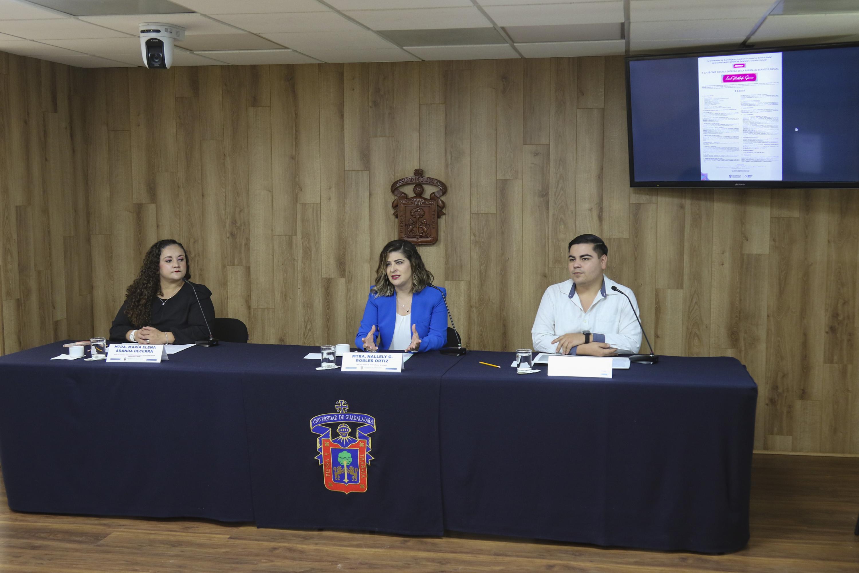Autoridades del evento en rueda de prensa