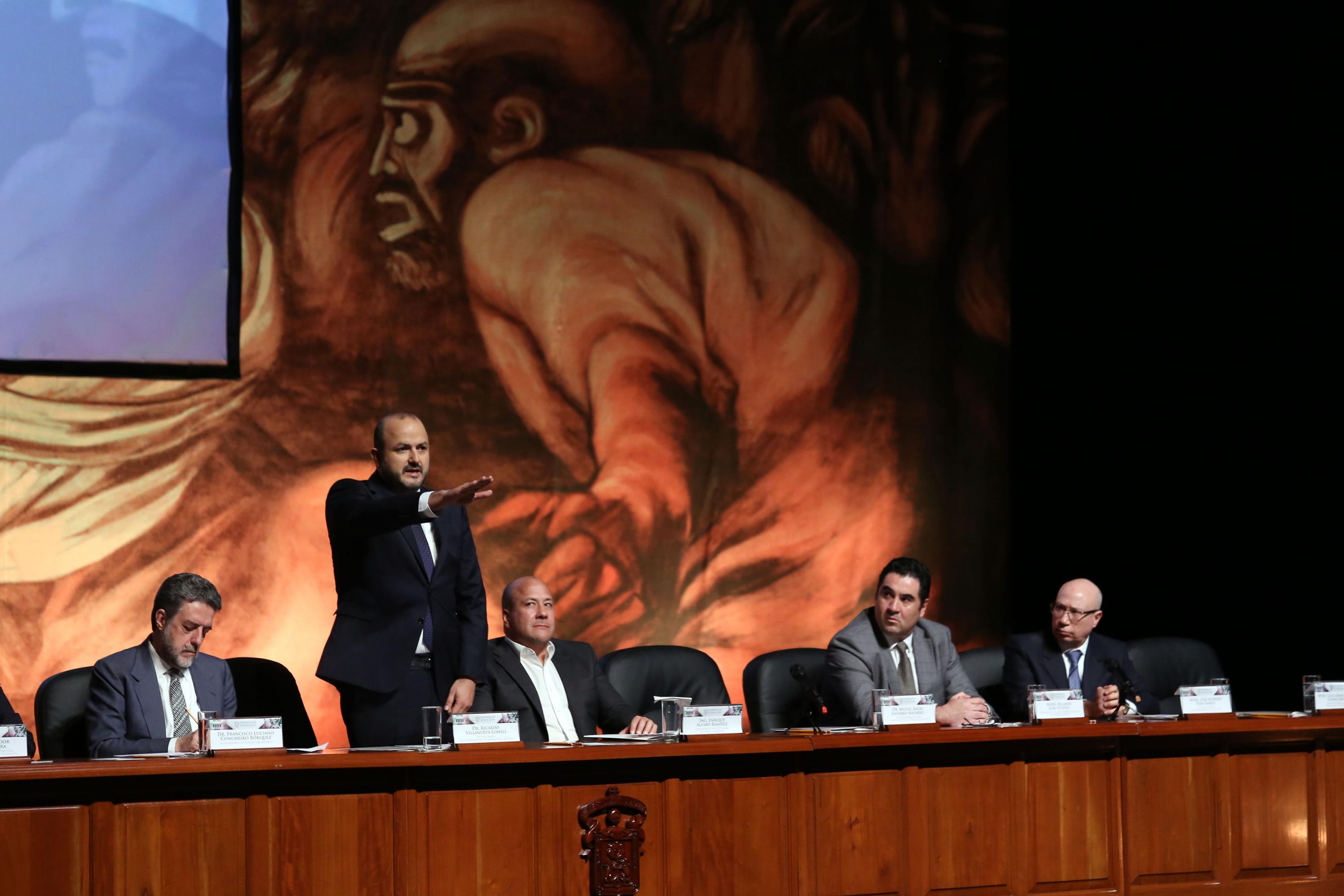 Integrantes del presidium