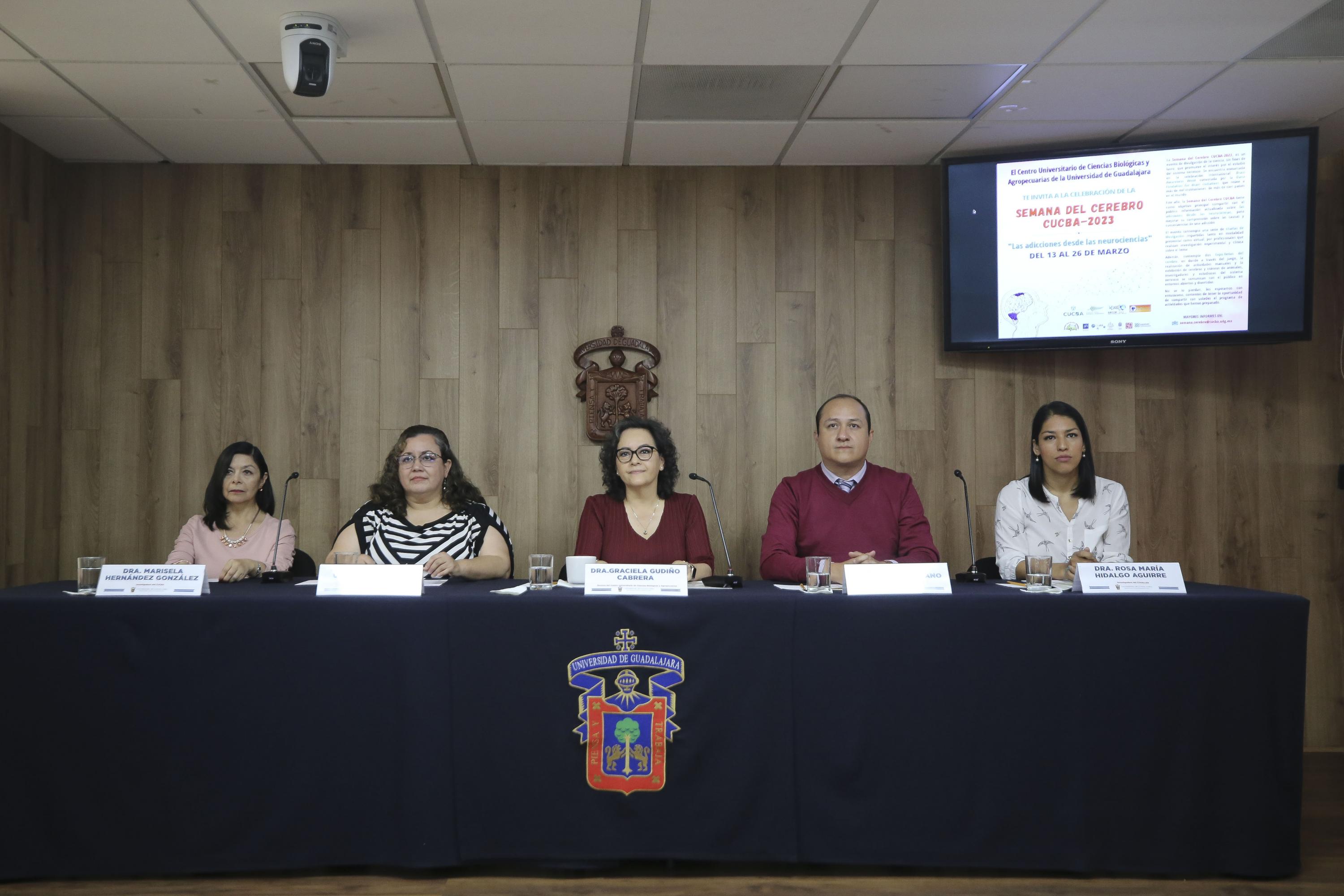 Autoridades del evento en rueda de prensa