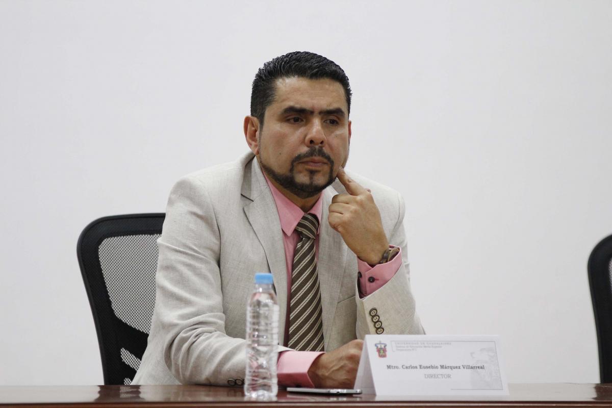 Fotografía: Jonatan Orozco Toma de protesta de Carlos Márquez como director de la Preparatoria 3