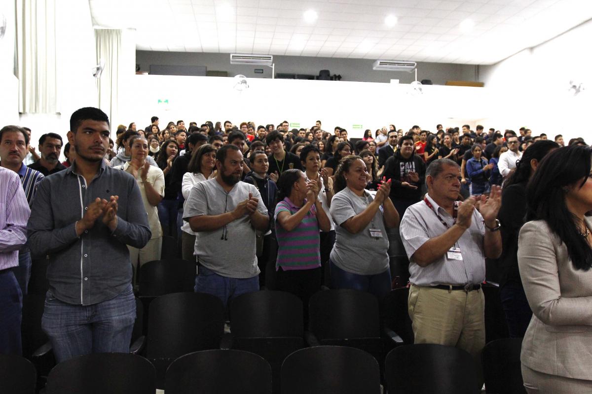 Fotografía: Jonatan Orozco Toma de protesta de Carlos Márquez como director de la Preparatoria 3