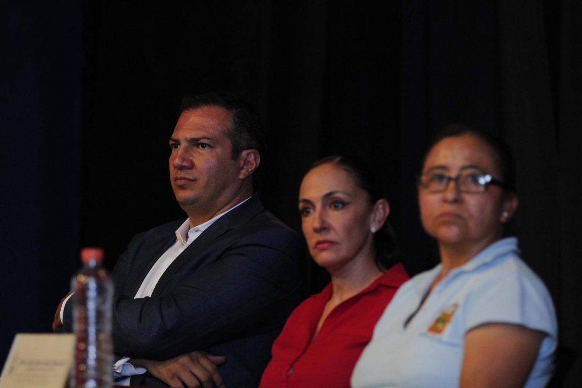 Fotografía: Jonatan Orozco Toma de protesta de Miguel Padilla como director de la Preparatoria 4