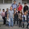 Grupo de alumnos junto a docente