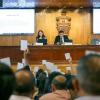 Autoridades del evento en presídium