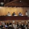 Autoridades del evento en presidium