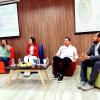 Autoridades del evento en presidium