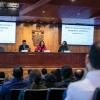 Autoridades del evento en presidium