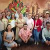 Autoridades del evento en reunión
