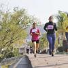 Alumnas corriendo