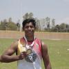 Atleta con medalla