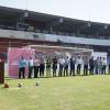 Autoridades del evento en el inicio de la actividad