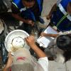Integrantes de la brigada de prevención y control del dengue