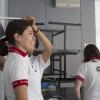Persona de pie le toman su estatura