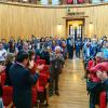 Grupo de consejeros universitarios en auditorio