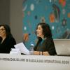 Autoridades del evento en presidium