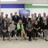 Autoridades del plantel junto a visitantes de República Checa