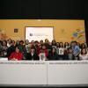 Grupo de personas junto a autoridades del evento