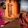 Autoridades del evento en presidium
