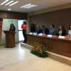 Autoridades del evento en presidium