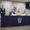 Autoridades del evento en presidium