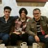 Pablo Jaziel Machuca López al centro posa junto a  su asesor y compañero del plantel