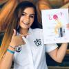 Ganadora de olimpiada en la Categoría Lengua extranjera