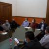 Autoridades del evento en presidium